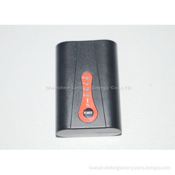 Lithium-ion Heating Pad Battery 4-temperature Settings For Heated Seat Cushions